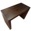 Table Console Extensible Bois Massif Wenge