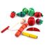 Set Coupe Fruits De Jouet Enfant De Cuisine En Bois Dq