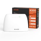 TENDA Routeur 4g 300Mbps, port carte sim, Ports Ethernet, 4G+ LTE, routeur WiFi configuration facile. 4G03