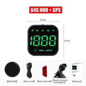 Voiture GPS Vitesse Pente Mètre Inclinomètre Voiture Boussole Automobile  Hud Pitch Inclinaison Angle Prorapporteur Horloge