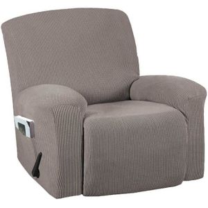 Bleu Canard subrtex 1 Pi/èce Housse de Fauteuil Relax Extensible 1 Place Fauteuil Relax Protecteur