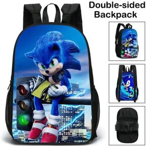 Sacs à dos scolaires GENERIQUE Sac à Dos Sonic The Hedgehog pour Enfants  Cadeaux pour Garçon (SD1774) 30*17*44 cm Bleu