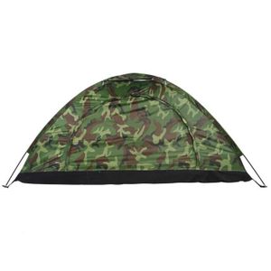 TENTE DE CAMPING Tente Dôme Camouflage Etanche, 1 Personne Tente de