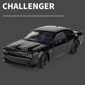 ASSEMBLAGE CONSTRUCTION la couleur noire voiture de sport en alliage, modèle moulé sous pression et jouet en métal, Simulation de son