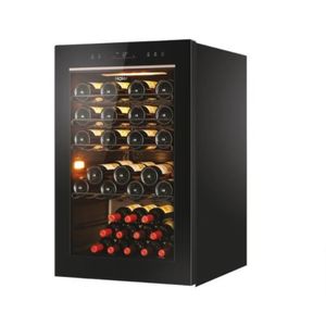 CAVISS S148CBE4 - Cave à vin de service - 48 bouteilles - Pose libre -  Classe G- L 55 x H 85 cm - Noir - Cdiscount Electroménager