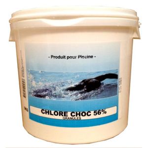 Seau de 5kg de pastilles de Chlore Choc pour chlorer votre bassin