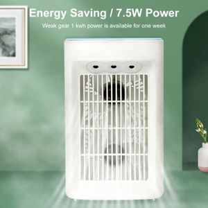 VENTILATEUR Mini ventilateur portable Brumisateur maison électrique air fraicheur Climatiseur bureau intérieur extérieur-14X10X23CM
