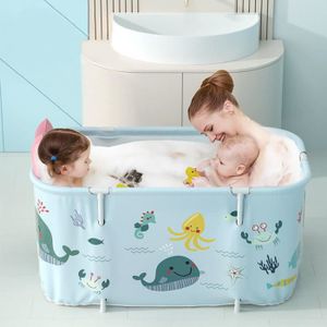 Baignoire pliable pour enfants et adultes - 102 x 66 x 72 cm - Taille S -  max. 170 l - Baignoire pliante pour salle de bain, douche - Bathtub pliable  : : Jardin