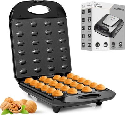 Machine à Gâteau Aux Noix Électrique - Gaufrier Antiadhésif Pour Collations Et Biscuits