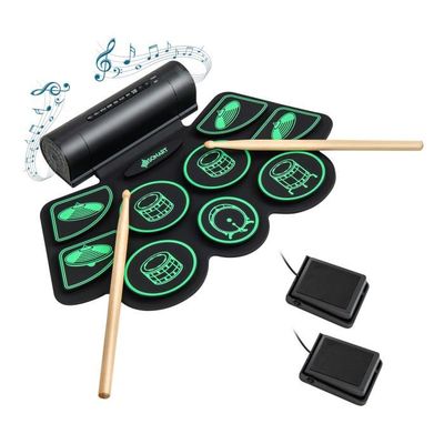 Tapis batterie tapis de tambour tapis insonorisé,tapis antidérapant pour  batterie tapis anti vibration protection pour kits d - Cdiscount Auto