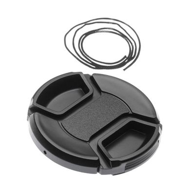 Bouchon Objectif Appareil Photo Universel - Compatible Canon, Nikon, Sony, Etc. - Protection Lentille