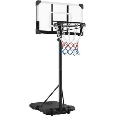 Yaheetech Panier De Basket Mural Pour Porte – 46x31 Cm Avec 2 Ballons Et Pompe, Mini Basket Intérieur
