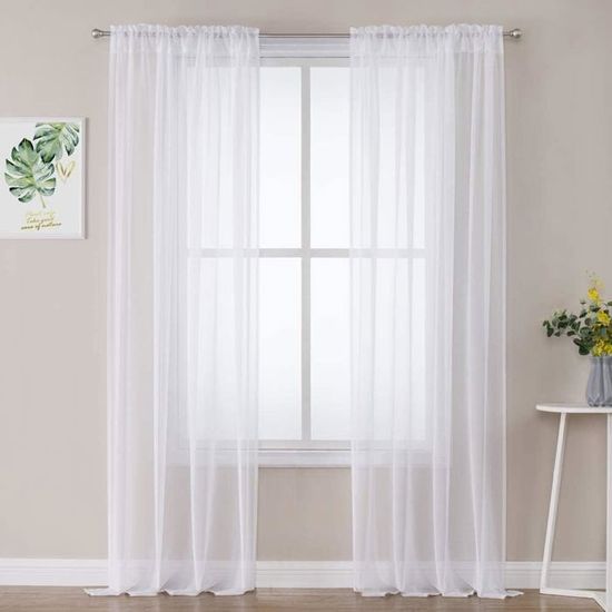 Tige De Tirage Pour Store/rideau Transparente - 38 Cm - En PP - Accessoire De Remplacement Polyvalent - 11
