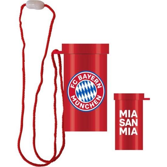 Mini corne de brume supporter FC Bayern Munich 7,5 cm - Rouge - Intérieur - Adulte