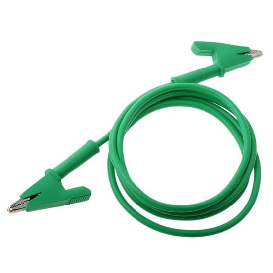 Senvenelec Lot De 44 Pinces Crocodiles Isolées, Pinces De