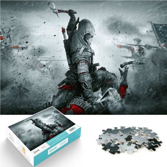 1000 Pièces Puzzle Adultes Enfants Puzzle Standard Assassin Odyssey ...