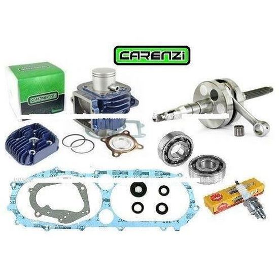 Kit Moteur Cylindre culasse vilebrequin CARENZI Roulement Joint Booster BWS 50