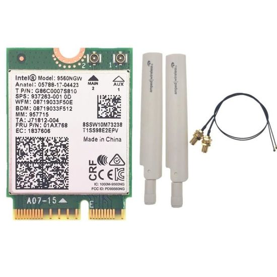 Scheda Wifi 5ghz ASHATA Mini Scheda Wi-Fi, Modulo Wi-Fi 2.4/5.0GHz, Bluetooth 5.0 M.2 Scheda Di Rete Wireless NGFF 802.11a/b/g/n/AC RTL8822CE, Supporto Per Scheda Bluetooth Per Pc Scheda Wifi 5ghz ASHATA Mini Scheda Wi-Fi, Modulo Wi-Fi 2.4/5.0GHz, Bluetooth 5.0 M.2 Scheda Di Rete Wireless NGFF 802.11a/b/g/n/AC RTL8822CE, Supporto Per Scheda Bluetooth Per Pc