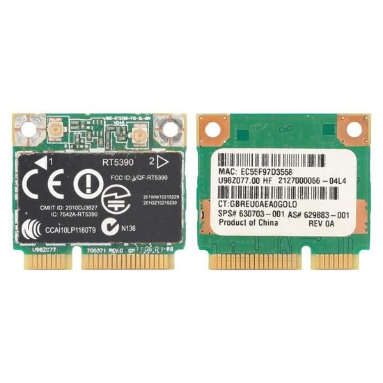 Carte Réseau WiFi PCI-E RT5390 802.11 B/G/N - Marque SODIAL, Neuf