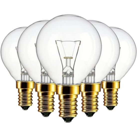 Ampoule De Four 40W E14 230V - Résiste à 300°C, Compatible Electrolux, AEG, Bosch, Siemens, Neff, Etc. - 9