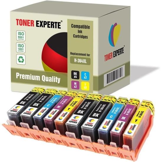 Repuesto Tinta HP B110a Original Cartuchos De Tinta Originales HP 364 Para Impresora Photosmart B110a - Paquete De 1 Unidad Multicolor Cartuchos Genuinos HP Impresora