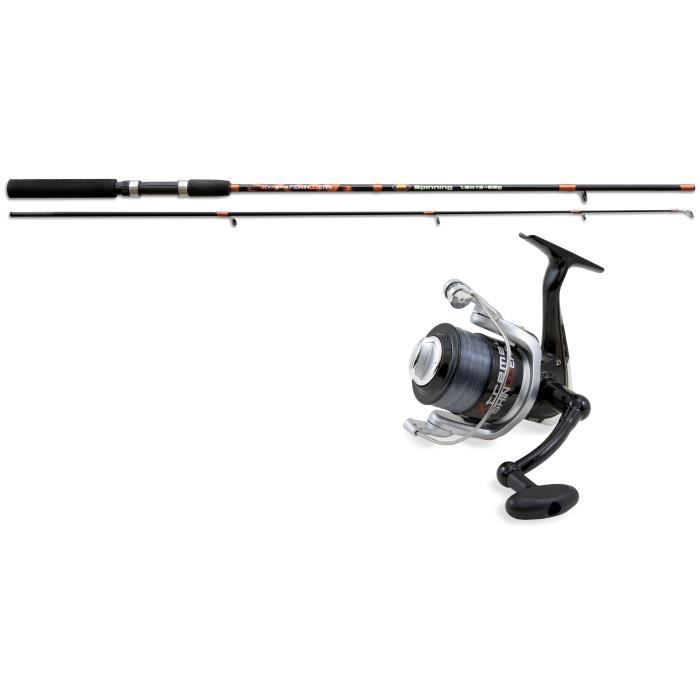 LINEAEFFE Kit de pêche Combo Spinning - 1,8 m