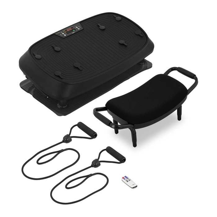 Plateforme vibrante Gymrex modele fitness oscillante avec siege