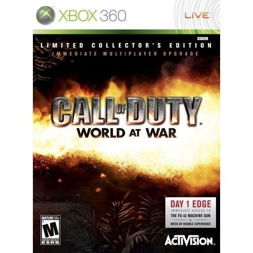 Activision Call Of Duty World At War Ed Limitée Jeu Xbox 360