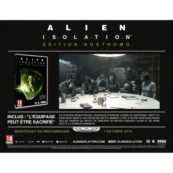 Aliens Isolation Xbox 360 - vue 3