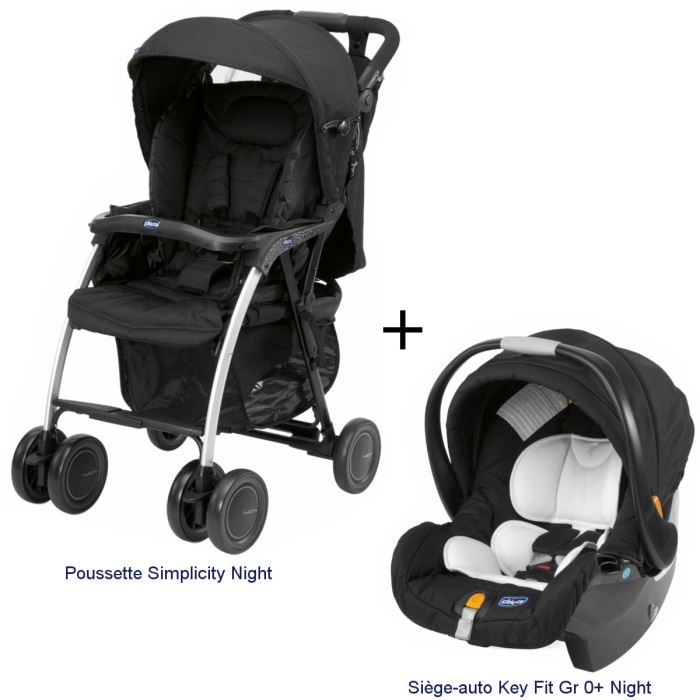 poussette chicco simplicity duo