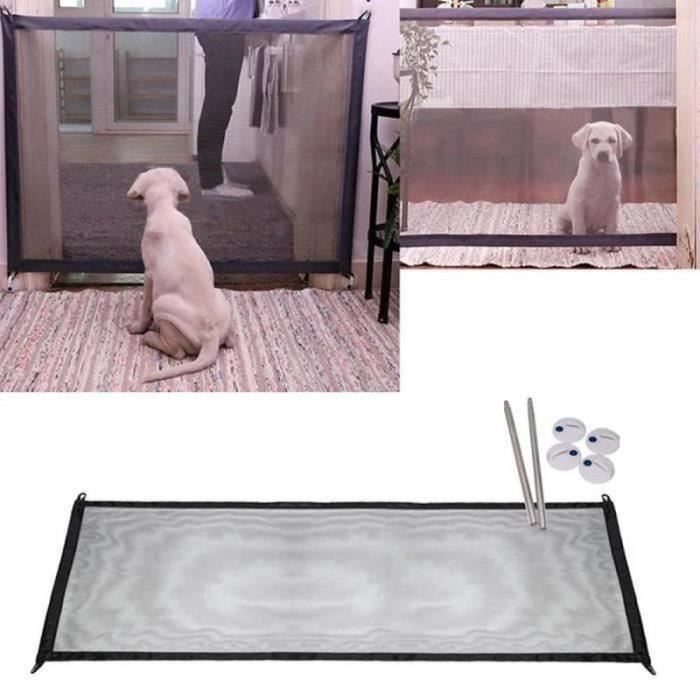 Barrières Filet d'isolation pour Chien et Chat Portable - 110*72 CM