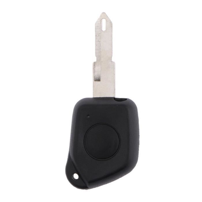 Porte-clés à Distance 1 Bouton Avec Lame Pour Peugeot 106 205 206 306 405 406