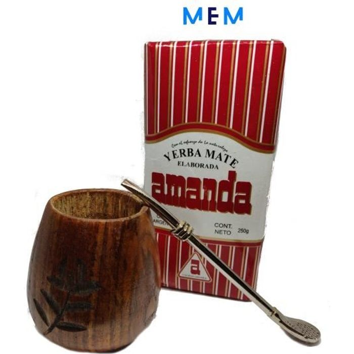 Pack Yerba Mate 250 gr AMANDA