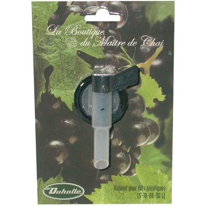 Robinet pour fût en plastique - 5 10 20 et 30 L