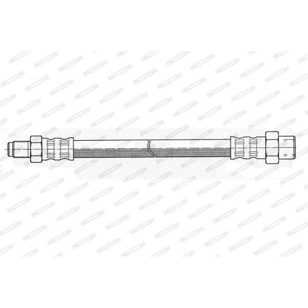 FERODO Flexible de frein FHY2024