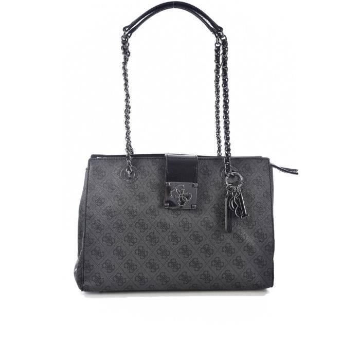 GUESS - sac a main femme - charbon