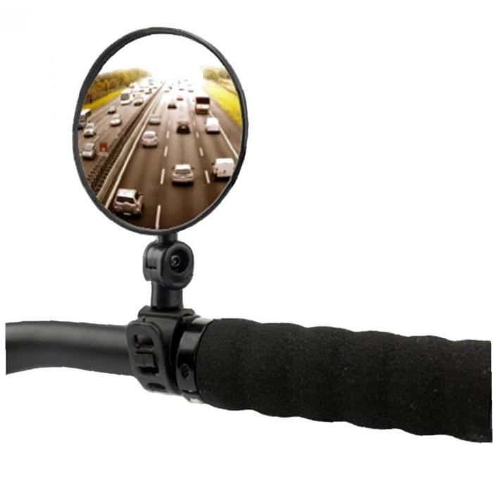 Rétroviseur à vélos Robe Réglable Rotables Universal Field View Mini Miroir Verre Verre Pour Vélo Vélo Vélo Vélo Vélo
