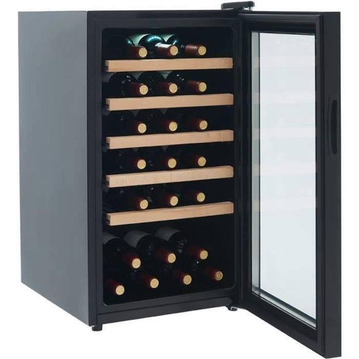 HYUNDAI Cave à vin de service 41 bouteilles 91L single zone finition bois