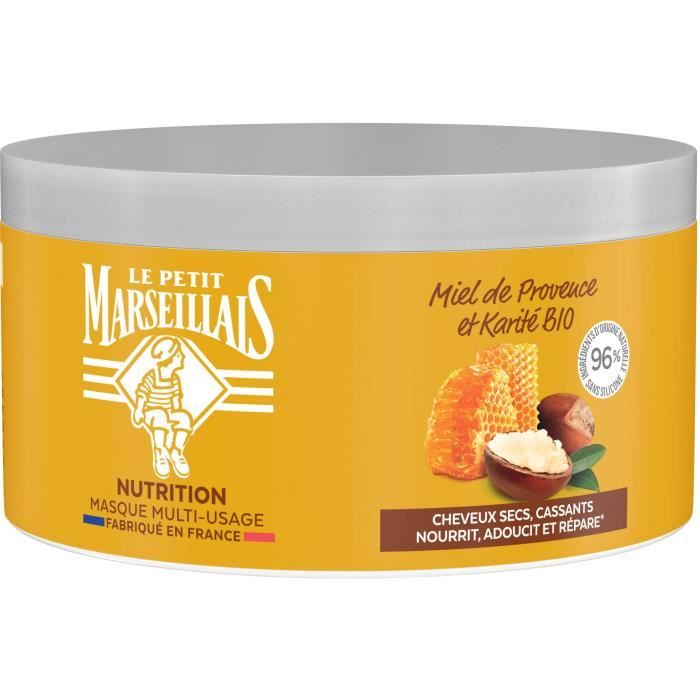 LE PETIT MARSEILLAIS Masque Nutrition karité miel - 300 ml