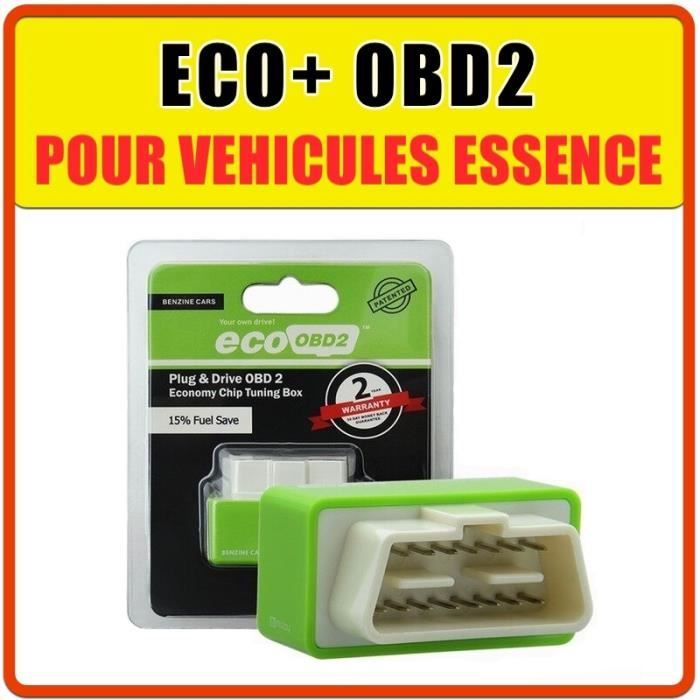 Economie de carburant FLEXFUEL bioethanol E85 - ECO+ OBD2 pour véhicule ESSENCE