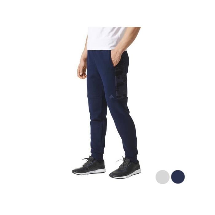 Adidas - Pantalon de Survêtement pour Adultes Adidas Ess Cmo T Pn Fl Blue marine - (Gris - XL)