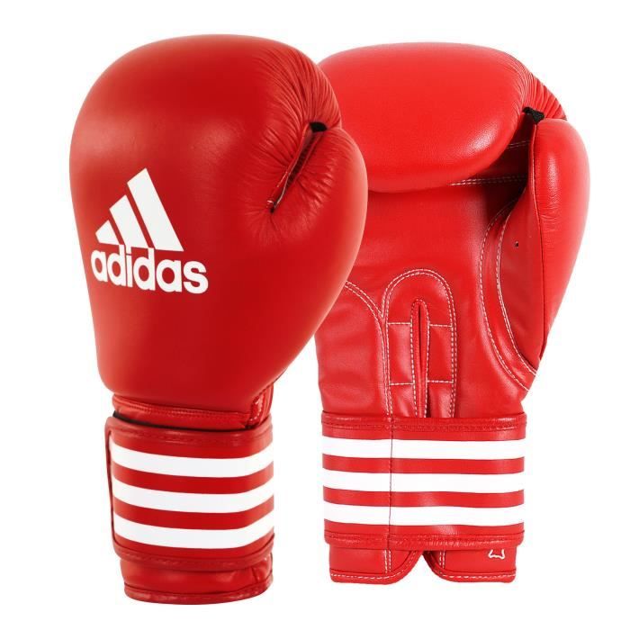 Gants de boxe ULTIMA cuir adidas Rouge 16oz