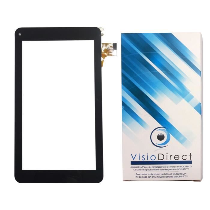 Vitre ecran tactile pour Thomson TEO QUAD 7 BK16 7\
