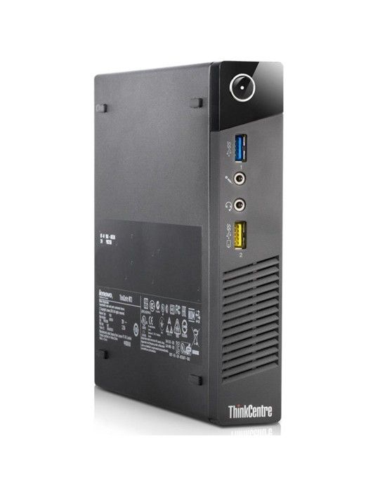 Lenovo ThinCentre M73 Tiny PC Ordinateur de bureau CPU Intel i7-4765T Ram 16 Go DDR3 SSD 240 Go USB Windows 10 Pro (reconditionné)