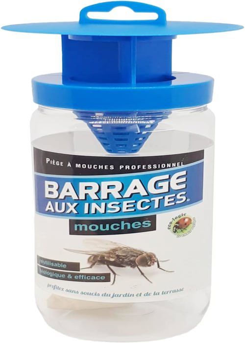 Kinzo Piège à Guêpes 2 Pièces En Verre - Attrape Mouches Frelons Anti Guêpes Extérieur