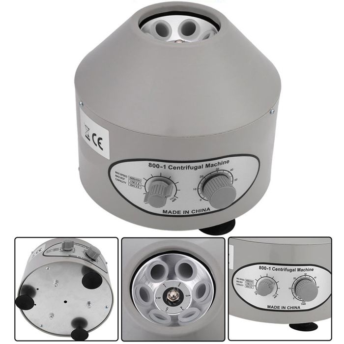 OMABETA centrifugeuse de sang Centrifugeuse de laboratoire électrique de bureau 1 pièce 4000rpm 6x20ml bricolage filtration - Omabeta