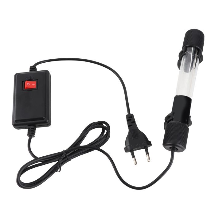 Comparer les prix de SURENHAP Lumière UV daquarium Aquarium submersible lampe UV réservoir de poissons purification de leau animalerie eclairage