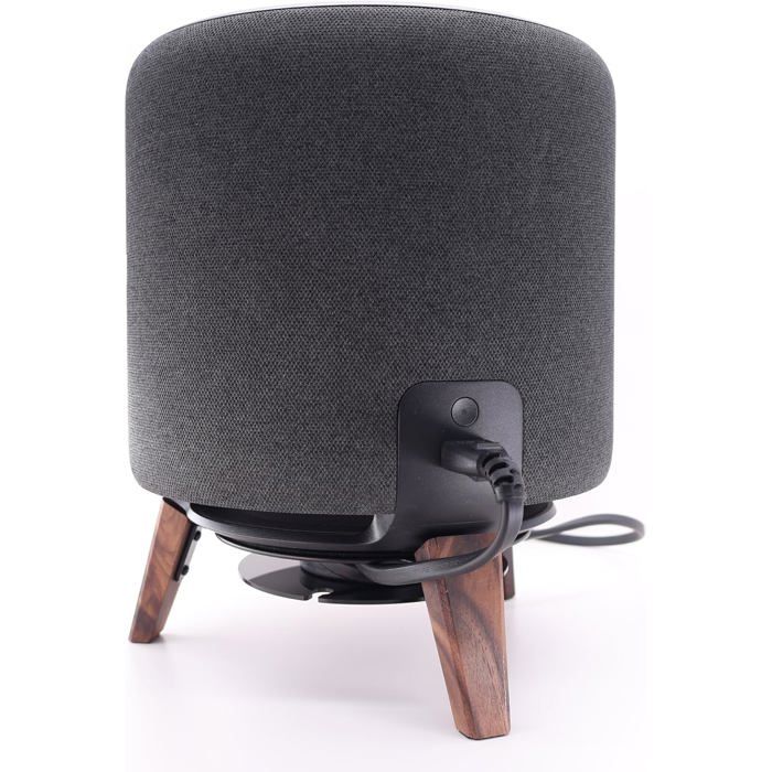 Real Wood Stand For Homepod Mini(2020 Released), Wooden Holder Tripod
