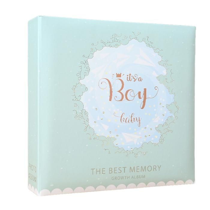 Album Photo Polaroid 128 Pochettes Avec Espace Écriture Et Fenêtre Avant – Compatible Instax Mini & K-pop (Marron)