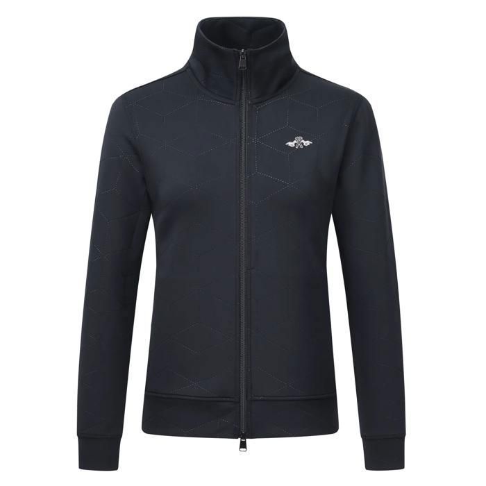 Veste équitation zippée femme HV Polo Janice - black Veste équitation zippée femme HV Polo Janice - black